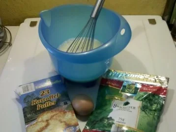 Rezept: Vegetarisch: Kräuter-Zucchini-Kartoffelpuffer mit Cranberrypüree Bild Nr. 3 Vegetarisch: Kräuter-Zucchini-Kartoffelpuffer mit Cranberrypüree - Rezept - Bild Nr. 3