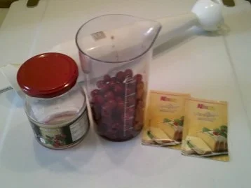 Rezept: Vegetarisch: Kräuter-Zucchini-Kartoffelpuffer mit Cranberrypüree Bild Nr. 6 Vegetarisch: Kräuter-Zucchini-Kartoffelpuffer mit Cranberrypüree - Rezept - Bild Nr. 6