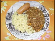 Saure Linsen - Rezept