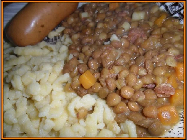 Rezept: Saure Linsen Bild Nr. 3 Saure Linsen - Rezept - Bild Nr. 3