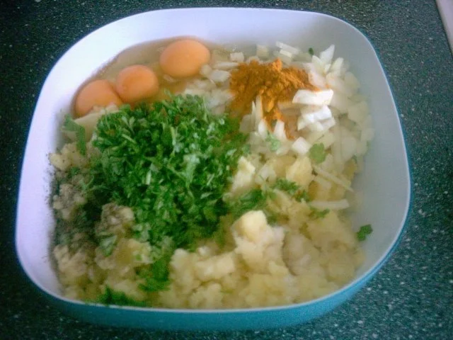 Ma'akuda (eine Art Kartoffelauflauf) - Rezept - Bild Nr. 5