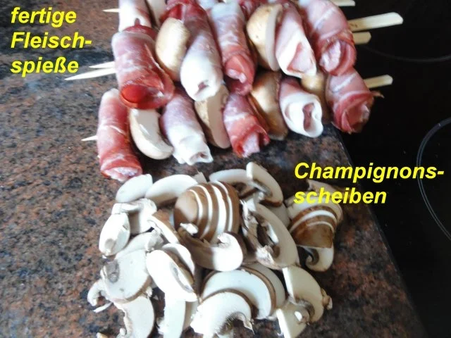 Fleisch:     SCHWEINEFILETSPIEßE - Rezept - Bild Nr. 6