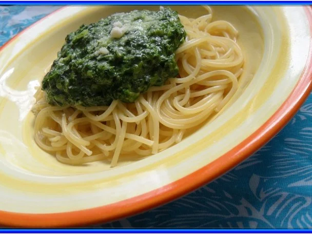 Rezept: Pasta mit Spinat Bild Nr. 2 Pasta mit Spinat - Rezept - Bild Nr. 2