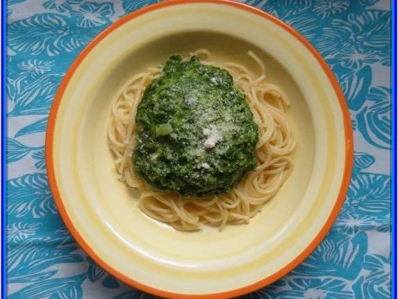 Rezept: Pasta mit Spinat Bild Nr. 11 Pasta mit Spinat - Rezept - Bild Nr. 11