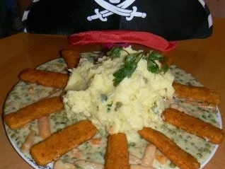 Schlemmertafel für Seeräuber und Piraten - Rezept