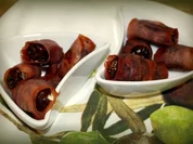 Tapas: Datteln mit Speck - Rezept