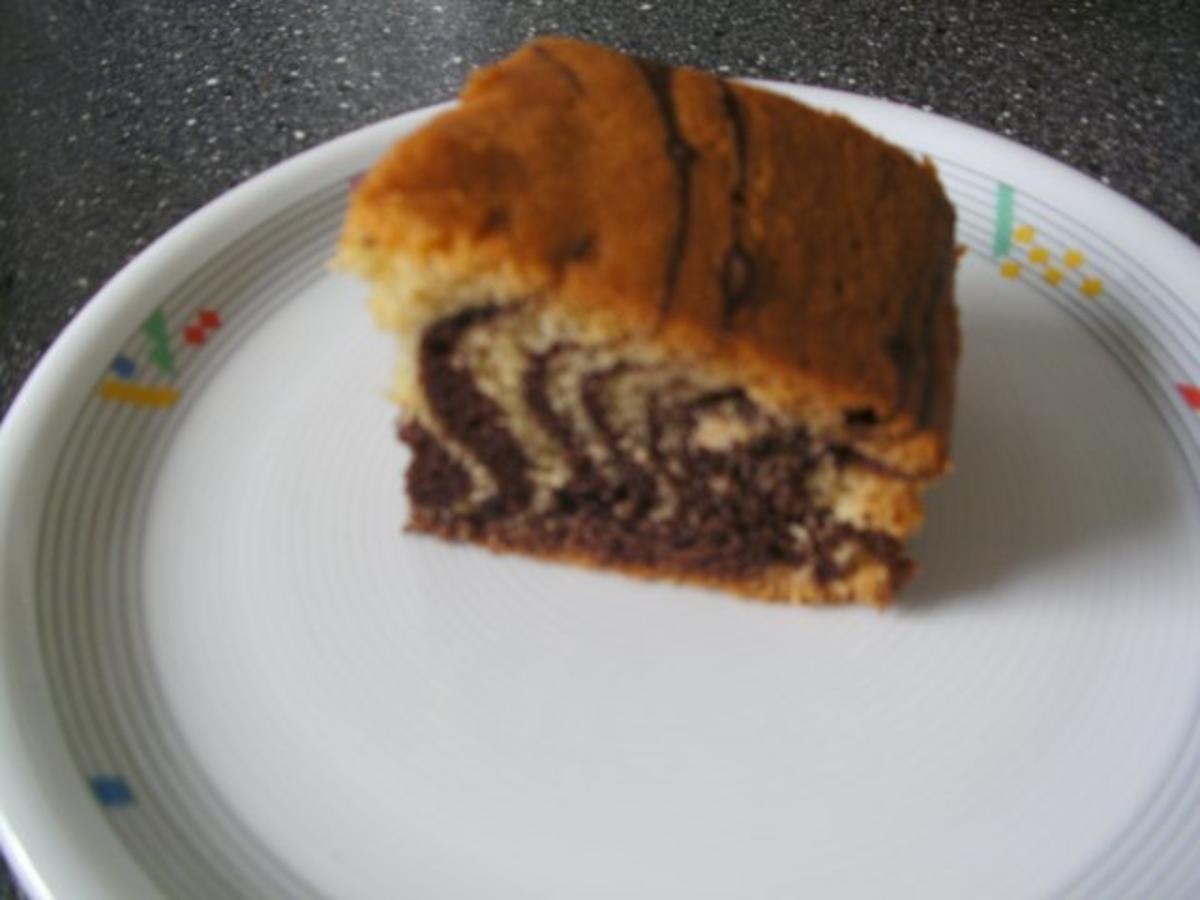 Zebrakuchen - Rezept