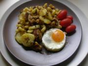 Gröstl mit Hühnchen - Rezept