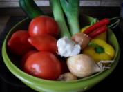 Gemüsesoße - Vorratshaltung - Rezept