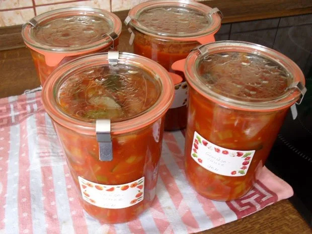 Gemüsesoße - Vorratshaltung - Rezept - Bild Nr. 8