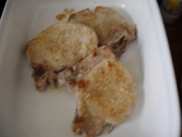 Kotelett mit Zwiebel-Sahne-Sößle - Resteverwertung - Rezept - Bild Nr. 6