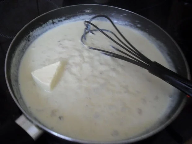 Kotelett mit Zwiebel-Sahne-Sößle - Resteverwertung - Rezept - Bild Nr. 8