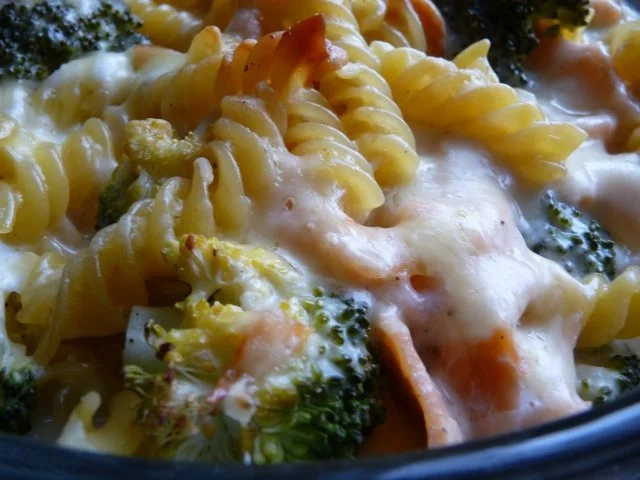 Lachs-Broccoli-Nudelauflauf - Rezept - Bild Nr. 2