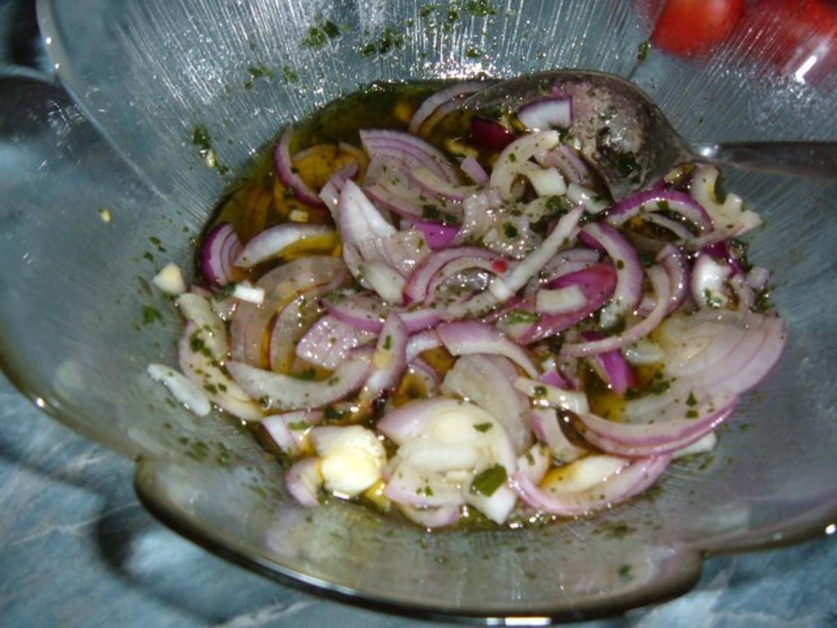 Salat : gemischter Salat mit Feta - Rezept - Bild Nr. 4
