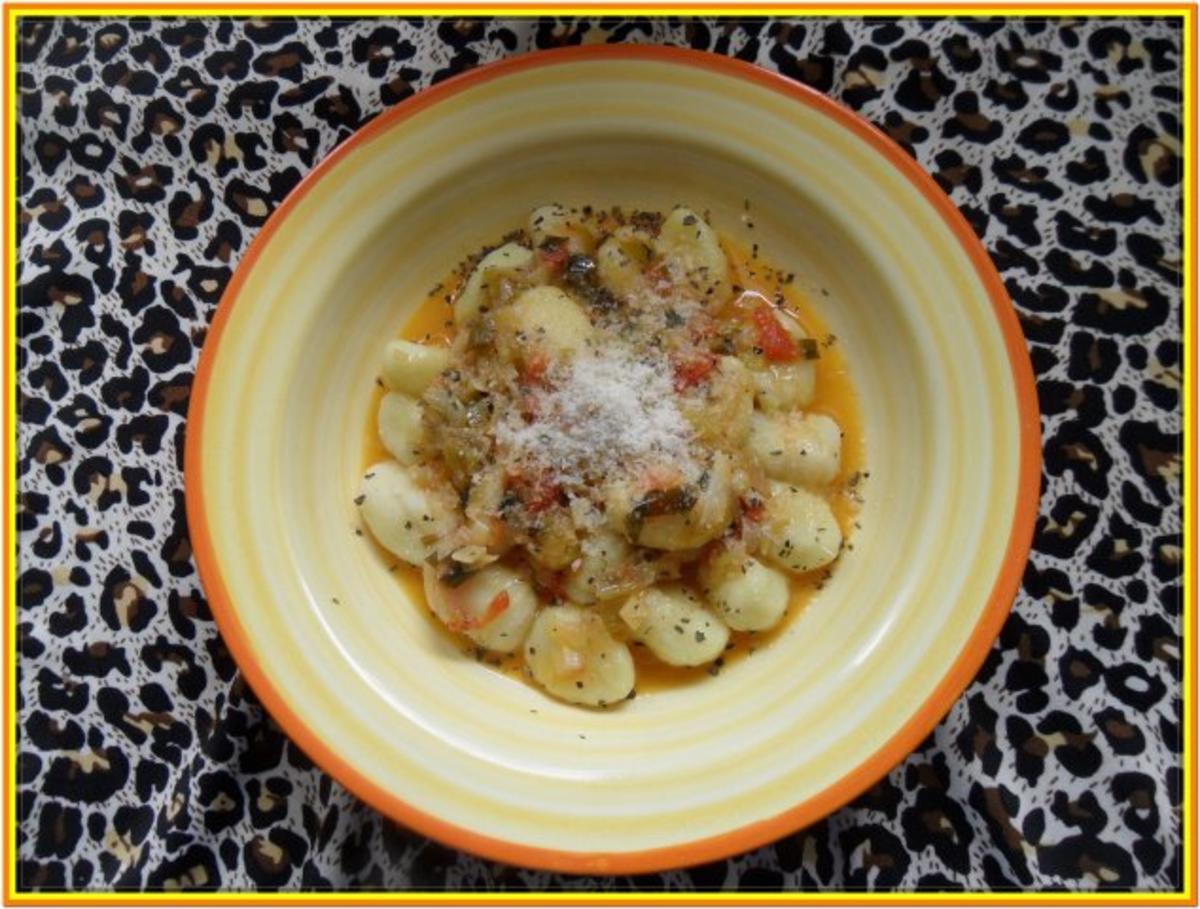 Gnocchi mit Tomaten-Buttersauce - Rezept