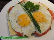 Snack`s:   DREIERLEI mit Spiegelei - Rezept