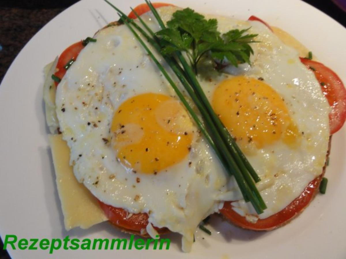 Snack`s: DREIERLEI mit Spiegelei - Rezept Durch Rezeptsammlerin