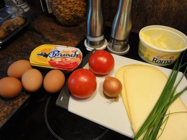 Rezept: Snack`s: DREIERLEI mit Spiegelei Bild Nr. 2 Snack`s: DREIERLEI mit Spiegelei - Rezept - Bild Nr. 2