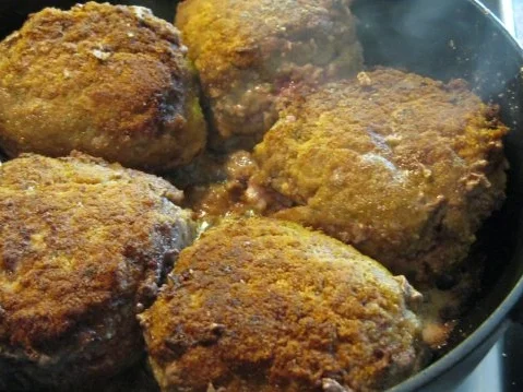 Wildhack-Buletten, sanft gegart mit Zucchini-Gemüse - Rezept - Bild Nr. 2