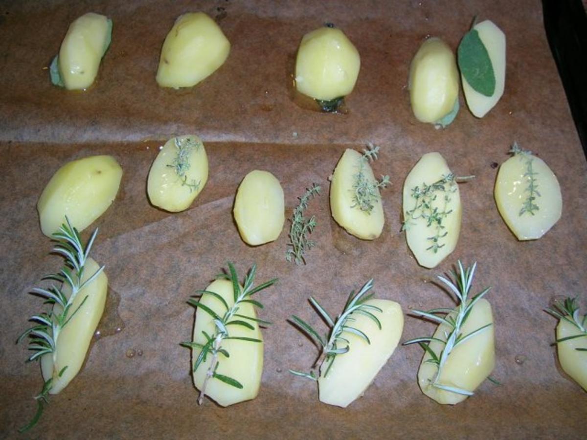 Hinguck-Kartoffeln (mit frischen Kräutern) - Rezept - Bild Nr. 7