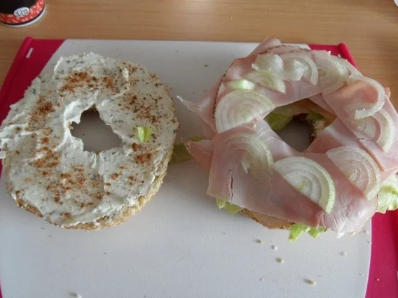 Snack: Bagels belegen  - Rezept - Bild Nr. 6