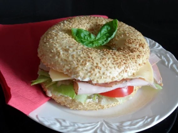 Snack: Bagels belegen  - Rezept