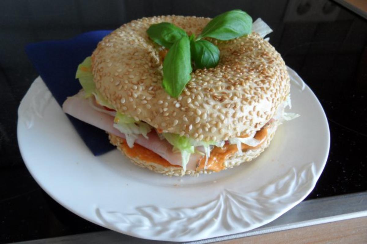 Snack: Bagels belegen  - Rezept - Bild Nr. 9