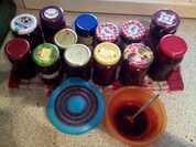 Brombeergelee mit Nektarinen-Stückchen - Rezept