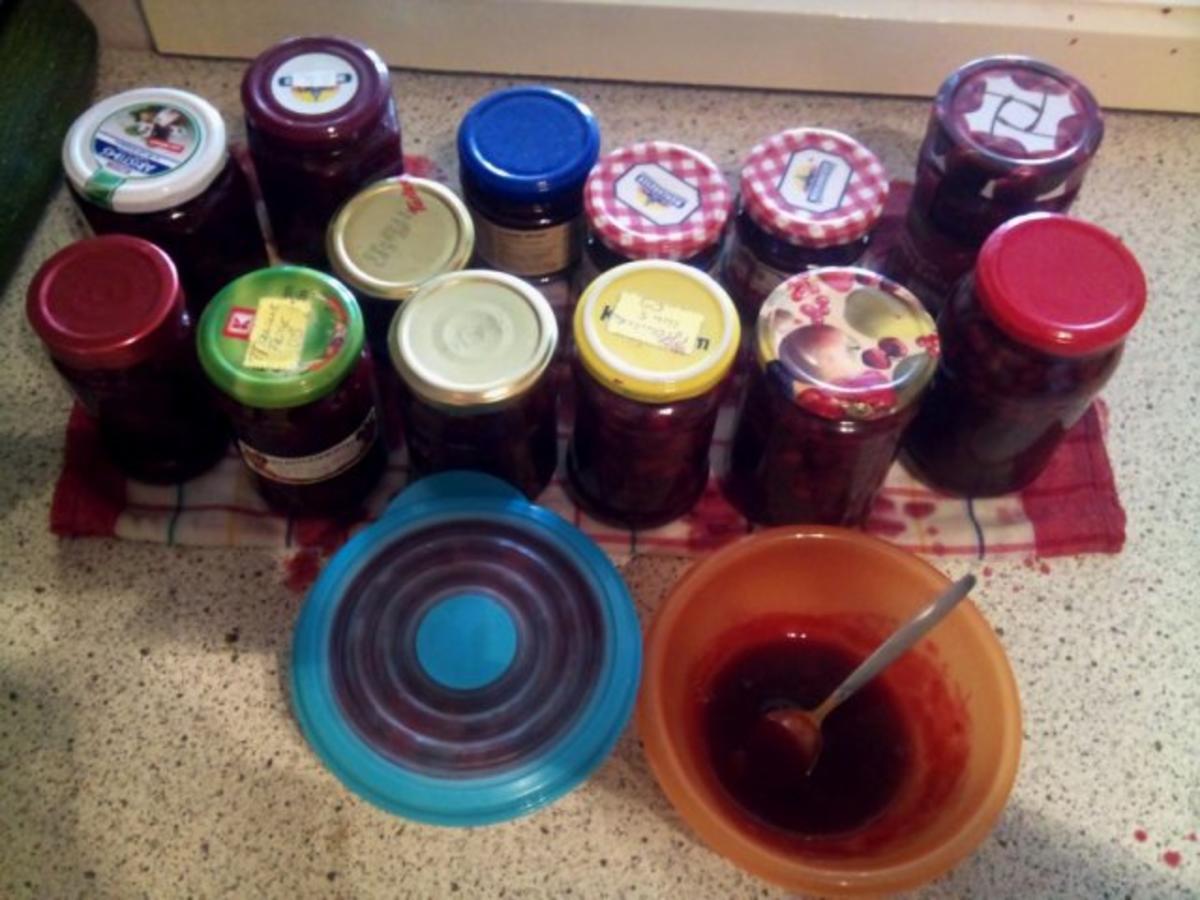 Brombeergelee mit Nektarinen Stückchen - einfach - von Skaikru