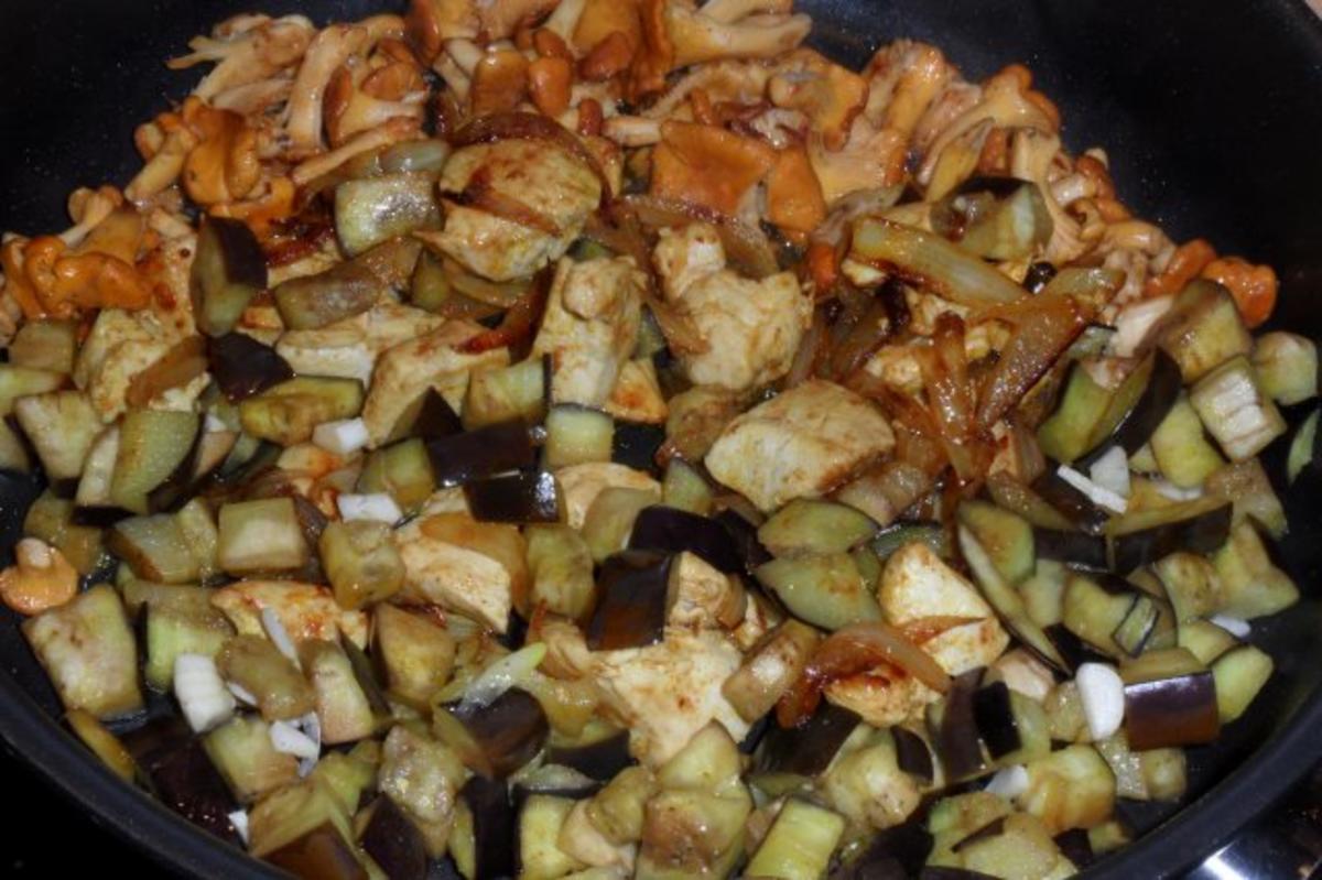 Schnitzel-Gemüse-Pilz-Pfanne - Rezept - Bild Nr. 5