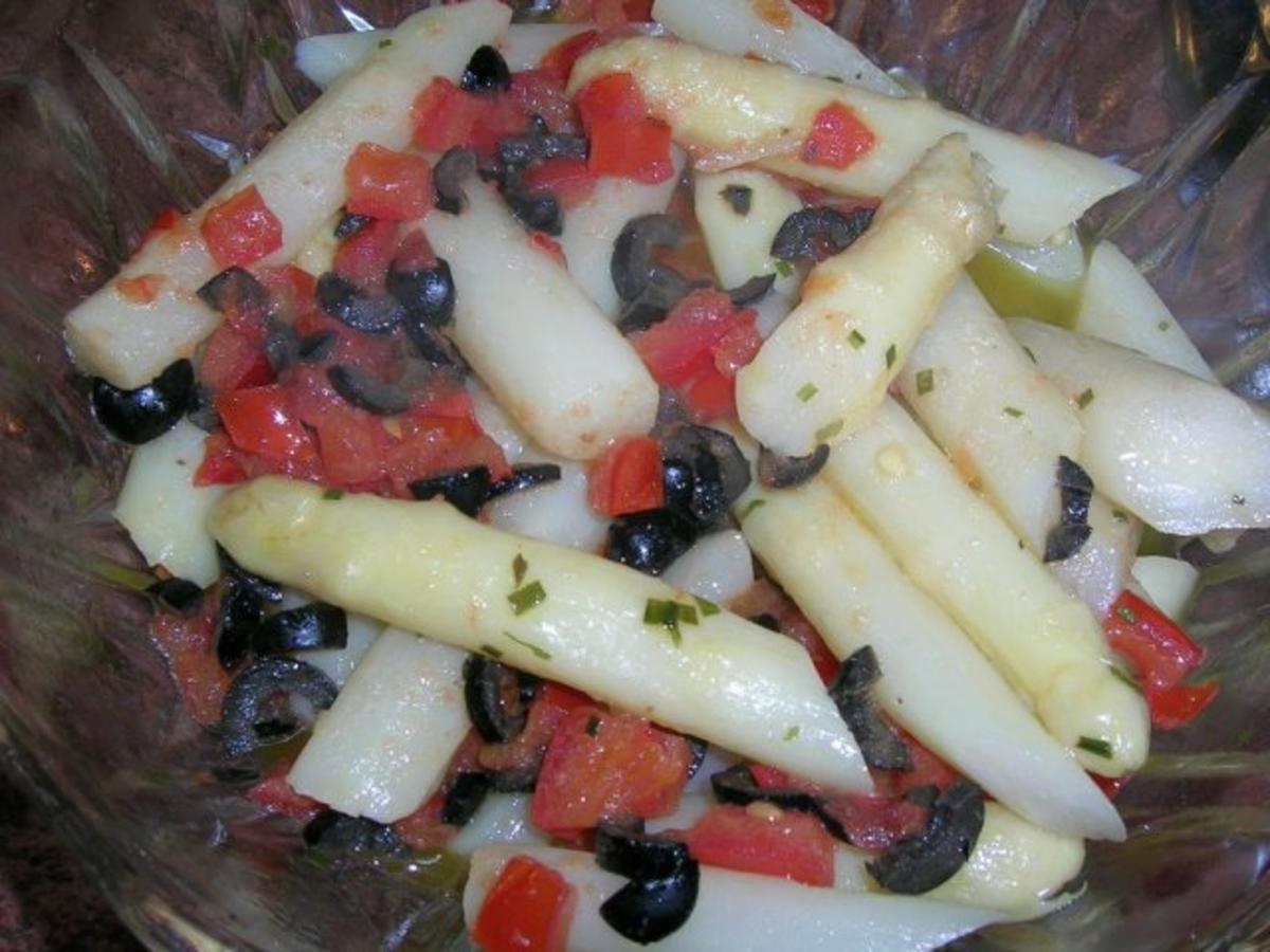 Rinderfilet, lauwarmer Spargelsalat, Parmesankartoffeln (italienische Liaison: - Rezept - Bild Nr. 6