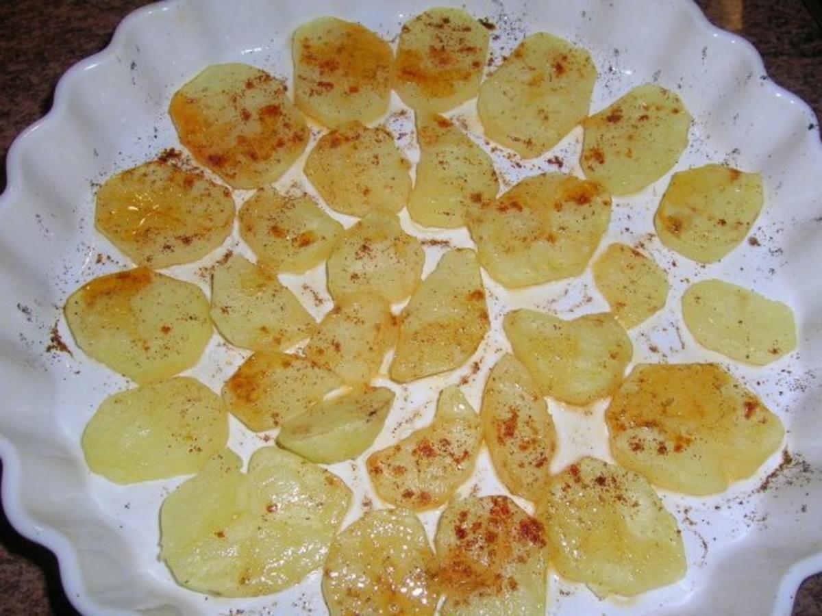Rinderfilet, lauwarmer Spargelsalat, Parmesankartoffeln (italienische Liaison: - Rezept - Bild Nr. 10