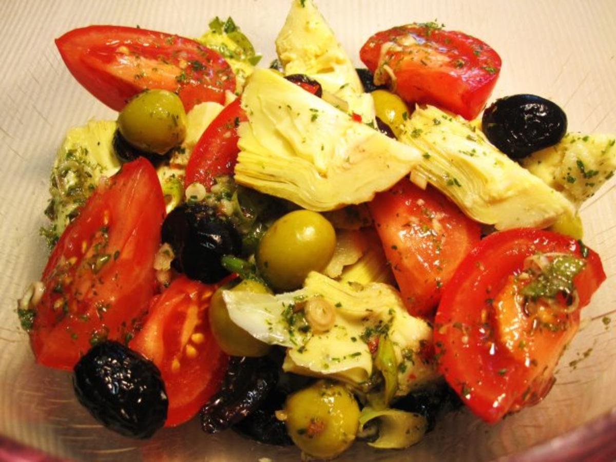 Mediterraner Salat ... - Rezept