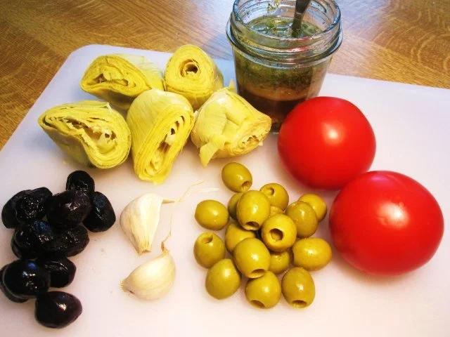 Mediterraner Salat ... - Rezept - Bild Nr. 3