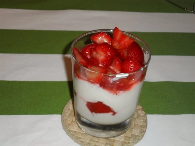 Rezept: Erdbeerquark Erdbeerquark - Rezept