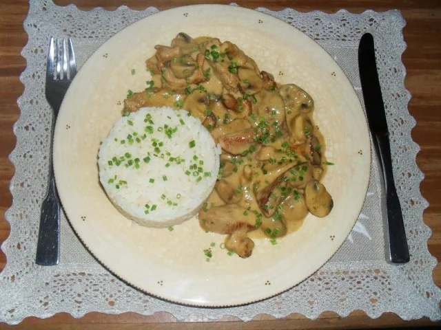 Waldpilzrahm - Rezept