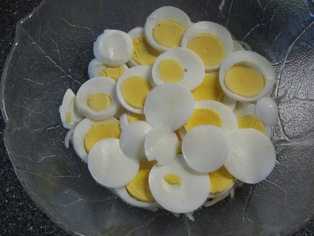 Vegetarischer Schichtsalat - Rezept - Bild Nr. 9