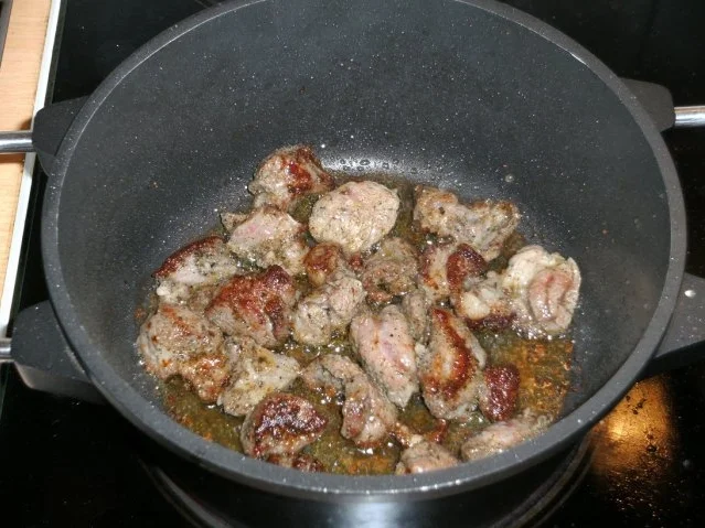 Fleisch: Lammfleisch geschmort mit frischen Mischpilzen - Rezept - Bild Nr. 3