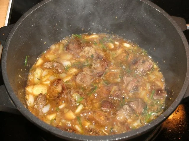 Fleisch: Lammfleisch geschmort mit frischen Mischpilzen - Rezept - Bild Nr. 4