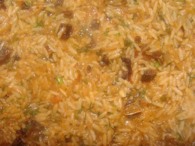 Meeresfrüchte: -Jacobsmuscheln und Garnelen mit Fischfond-Kräuterrisotto - Rezept - Bild Nr. 2