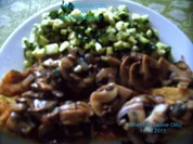 JÄGERSCHNITZEL AN ZUCCHINISALAT - Rezept