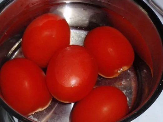 Rezept: Scharfe Tomatensoße mit Spaghetti Bild Nr. 3 Scharfe Tomatensoße mit Spaghetti - Rezept - Bild Nr. 3