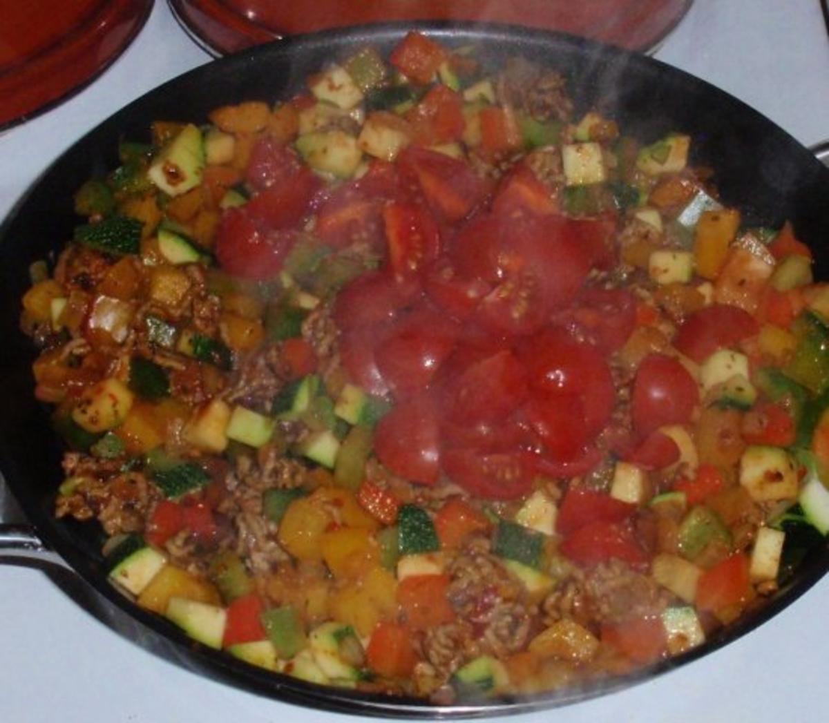 Gemüse-Tatar-Nudelauflauf - Rezept - Bild Nr. 9