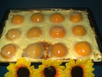 Spiegeleier Kuchen - Rezept