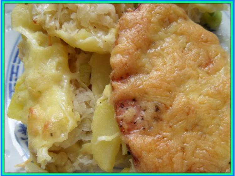 Gratinierter Sauerkraut-Auflauf - Rezept - kochbar.de