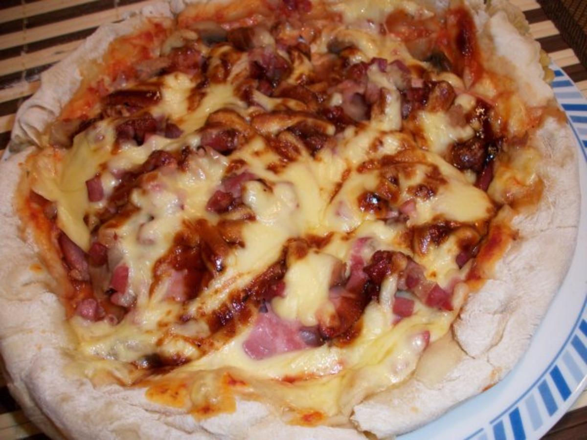 Pizza für jeden zum selbst belegen... - Rezept - kochbar.de