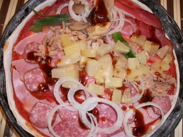 Pizza für jeden zum selbst belegen... - Rezept - Bild Nr. 8