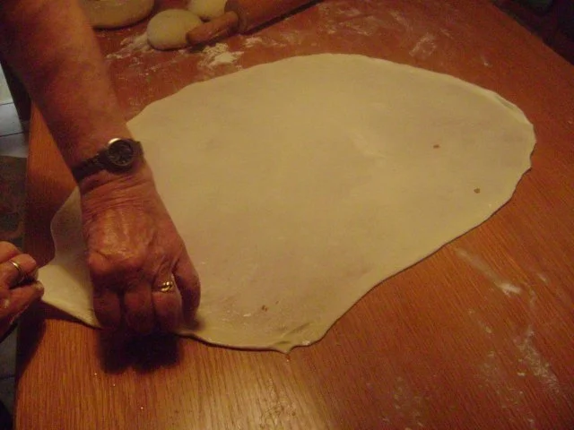 Rezept: Krustiger Strudelteig mit Kartoffeln Bild Nr. 6 Krustiger Strudelteig mit Kartoffeln - Rezept - Bild Nr. 6