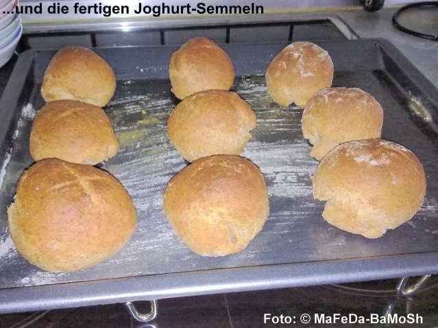 Joghurt-Semmeln - Rezept - Bild Nr. 3