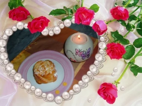 Rezept: Kuchen : Rosen für das Mäuschen..... und Miss Elli ...vom Röschen ))))) Kuchen : Rosen für das Mäuschen..... und Miss Elli ...vom Röschen ))))) - Rezept